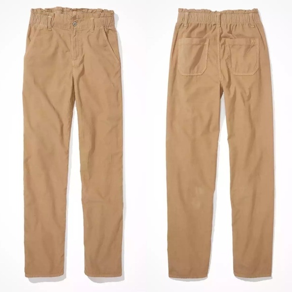 AE Corduroy Baggy Mom Pant Size  2 Short, 26 Waist, in Brown - Picture 2 of 11